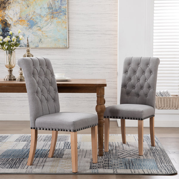 Arcade Tufted Upholstered Dining Chair 2024 www.alhudapk